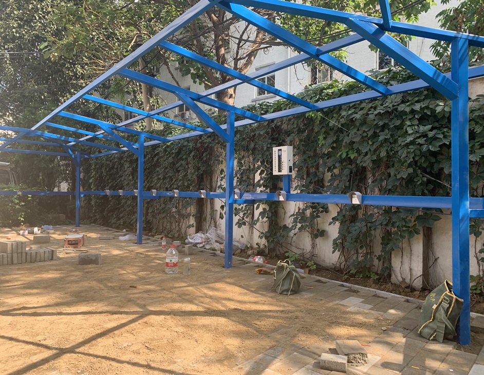 山西小區(qū)電動(dòng)車充電樁案例