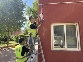 山西豐臺(tái)老小區(qū)視頻監(jiān)控改造